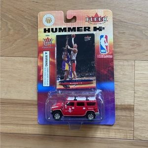 Yao Ming NBA Hummer H2 Diecast Car with Card (Fleer Collectibles)